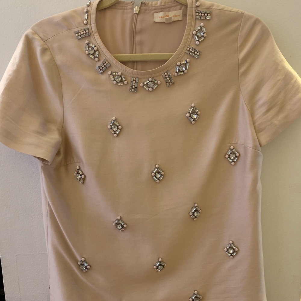 Tory Burch Beaded Top